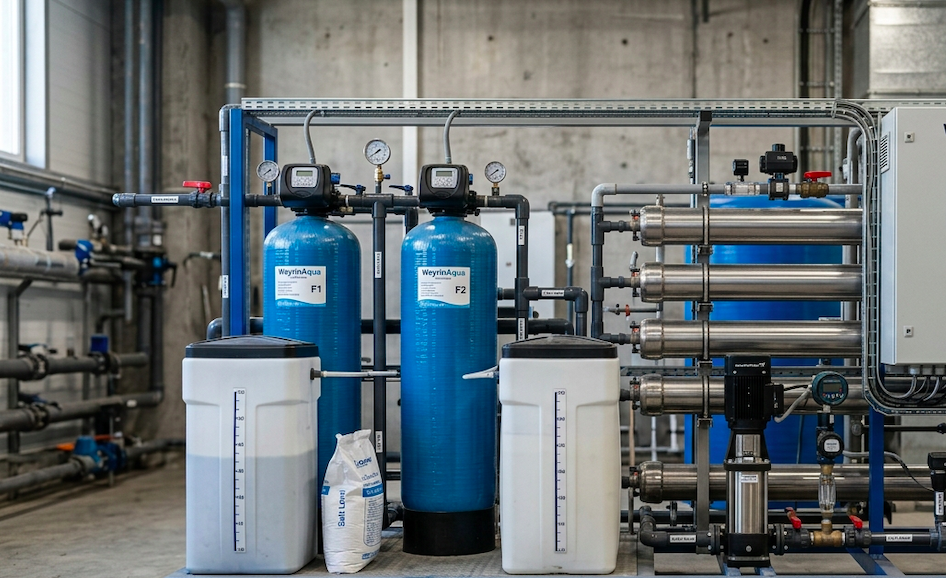 Проектирование систем химводоочистки ХВО котельной в Алматы WeyrinAqua